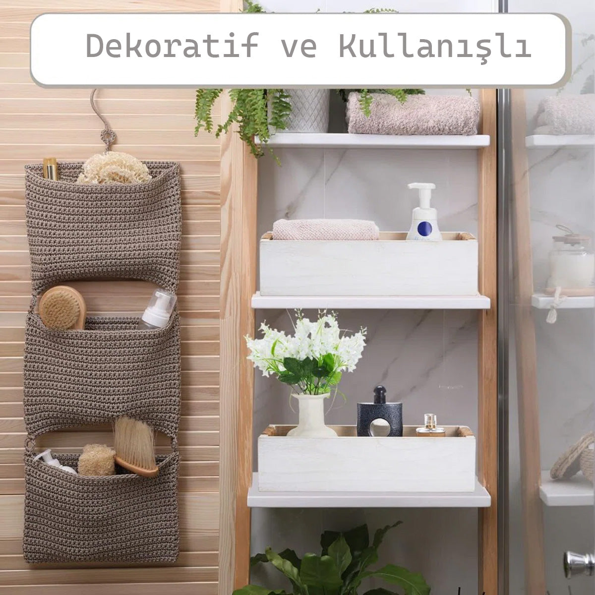 Çok Amaçlı Rustik Banyo, Mutfak ve Ofis İçin